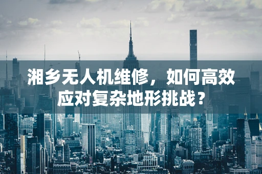 湘乡无人机维修，如何高效应对复杂地形挑战？