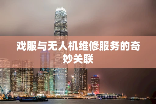 戏服与无人机维修服务的奇妙关联