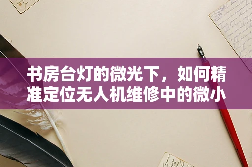 书房台灯的微光下，如何精准定位无人机维修中的微小故障？