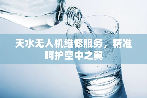 天水无人机维修服务，精准呵护空中之翼