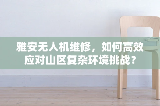 雅安无人机维修，如何高效应对山区复杂环境挑战？