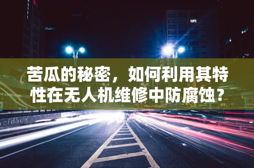 苦瓜的秘密，如何利用其特性在无人机维修中防腐蚀？