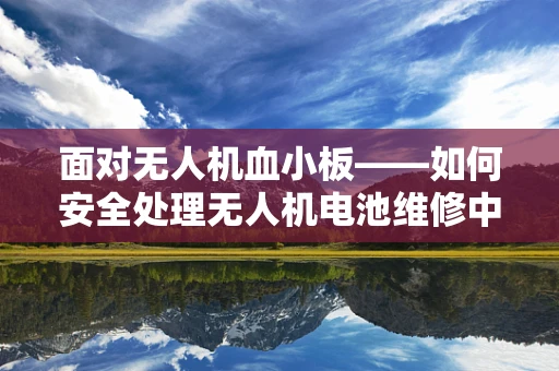 面对无人机血小板——如何安全处理无人机电池维修中的挑战？