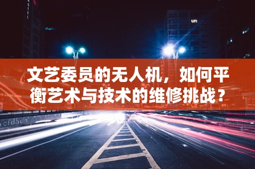 文艺委员的无人机，如何平衡艺术与技术的维修挑战？