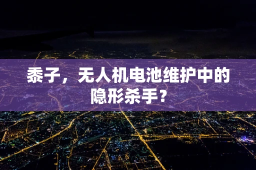 黍子，无人机电池维护中的隐形杀手？