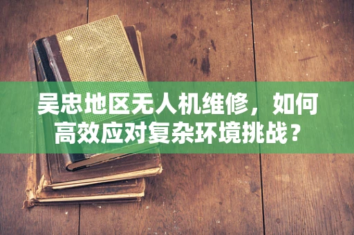 吴忠地区无人机维修，如何高效应对复杂环境挑战？