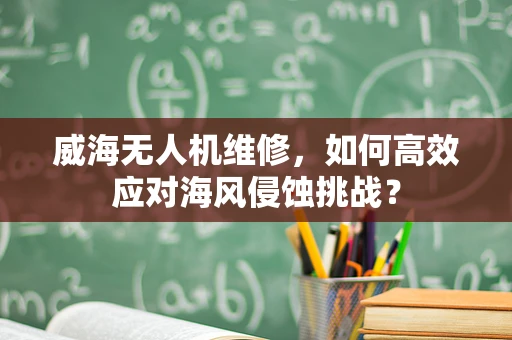 威海无人机维修，如何高效应对海风侵蚀挑战？