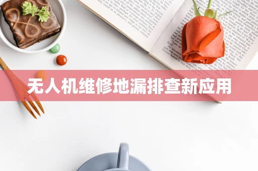 无人机维修地漏排查新应用