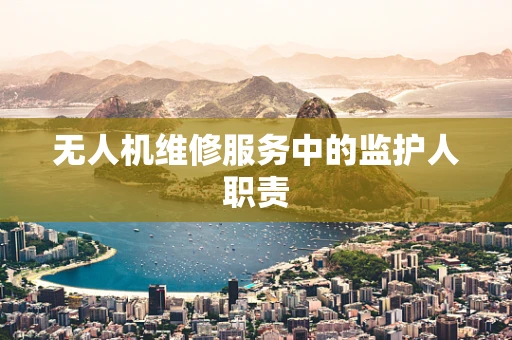 无人机维修服务中的监护人职责
