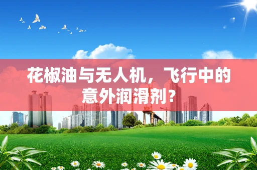 花椒油与无人机，飞行中的意外润滑剂？