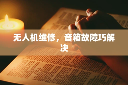 无人机维修，音箱故障巧解决