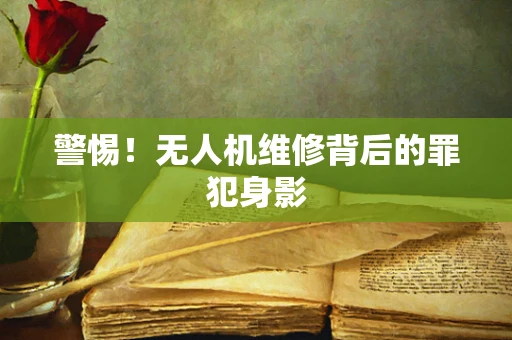 警惕！无人机维修背后的罪犯身影
