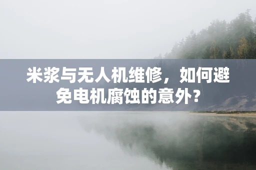 米浆与无人机维修，如何避免电机腐蚀的意外？