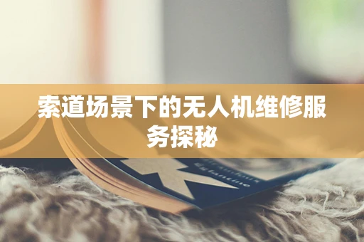 索道场景下的无人机维修服务探秘