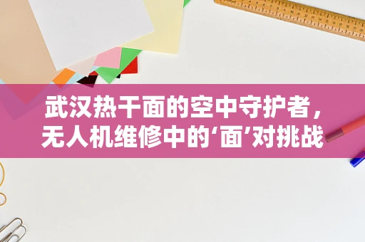 武汉热干面的空中守护者，无人机维修中的‘面’对挑战