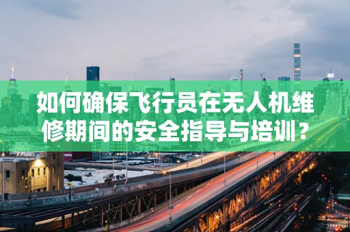 如何确保飞行员在无人机维修期间的安全指导与培训？