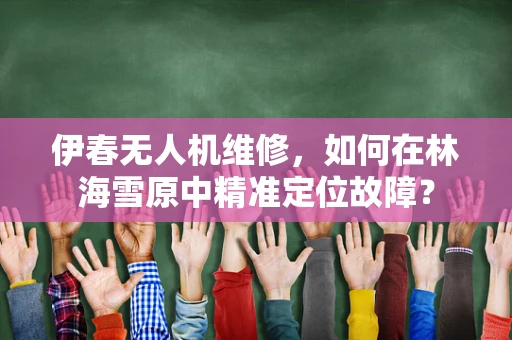 伊春无人机维修，如何在林海雪原中精准定位故障？