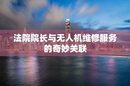 法院院长与无人机维修服务的奇妙关联