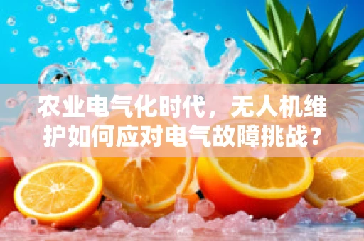 农业电气化时代，无人机维护如何应对电气故障挑战？