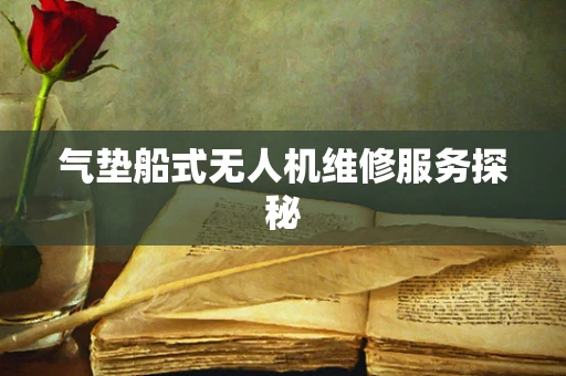 气垫船式无人机维修服务探秘