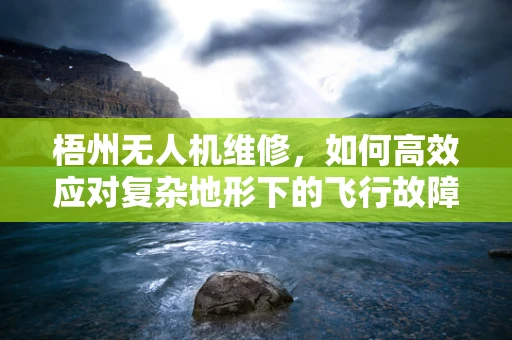 梧州无人机维修，如何高效应对复杂地形下的飞行故障？