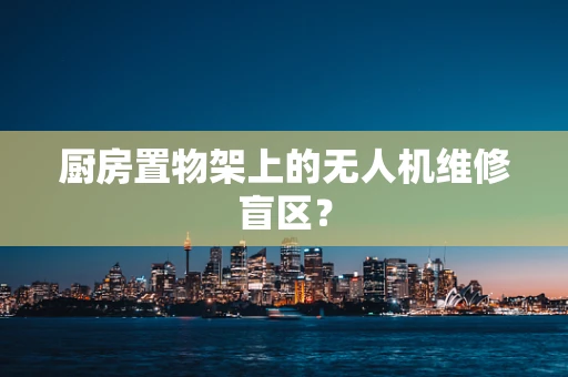 厨房置物架上的无人机维修盲区？