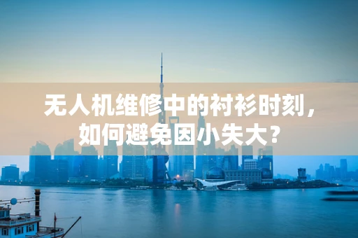 无人机维修中的衬衫时刻，如何避免因小失大？