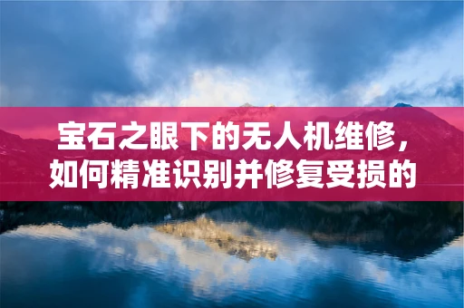 宝石之眼下的无人机维修，如何精准识别并修复受损的摄像头？
