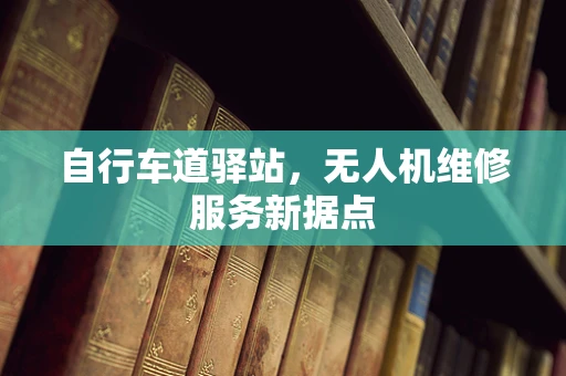 自行车道驿站，无人机维修服务新据点