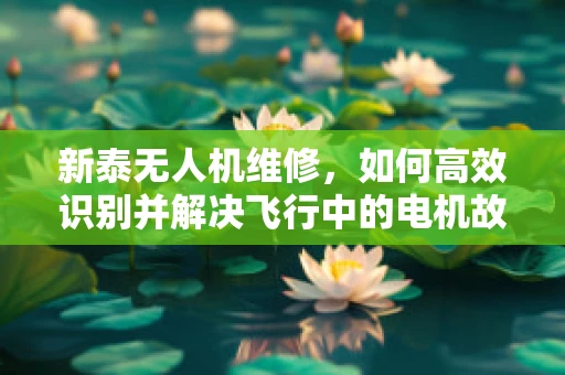 新泰无人机维修，如何高效识别并解决飞行中的电机故障？