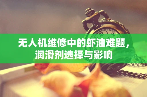 无人机维修中的虾油难题，润滑剂选择与影响