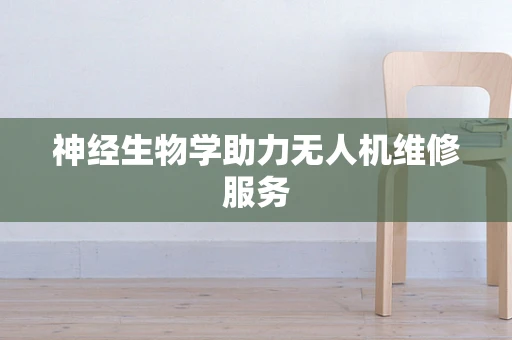 神经生物学助力无人机维修服务