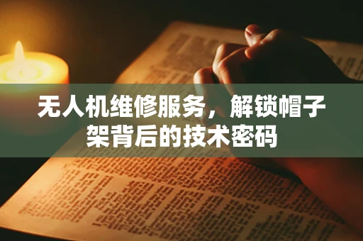 无人机维修服务，解锁帽子架背后的技术密码