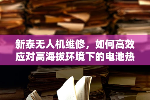 新泰无人机维修，如何高效应对高海拔环境下的电池热管理挑战？