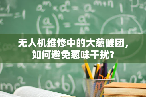 无人机维修中的大葱谜团，如何避免葱味干扰？