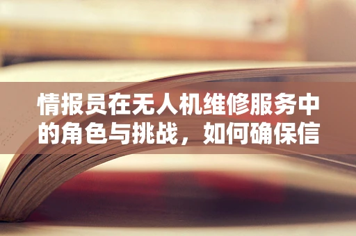 情报员在无人机维修服务中的角色与挑战，如何确保信息准确无误？