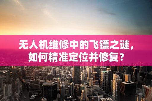 无人机维修中的飞镖之谜，如何精准定位并修复？