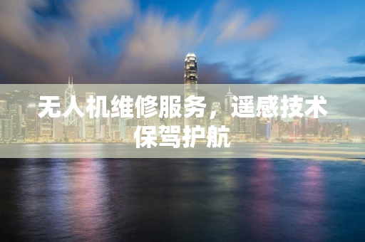 无人机维修服务，遥感技术保驾护航