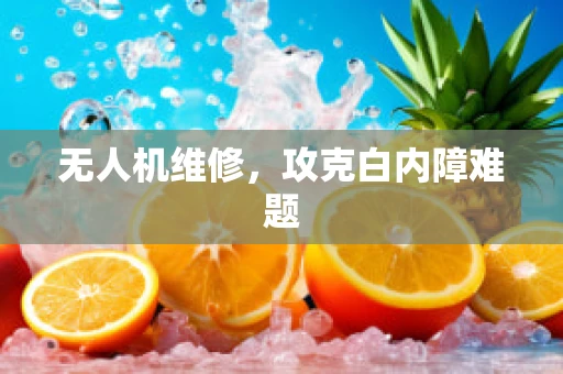 无人机维修，攻克白内障难题