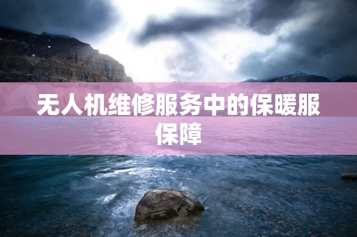 无人机维修服务中的保暖服保障
