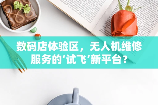 数码店体验区，无人机维修服务的‘试飞’新平台？