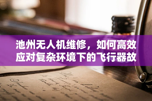 池州无人机维修，如何高效应对复杂环境下的飞行器故障？