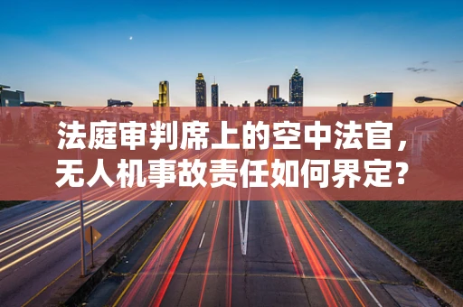 法庭审判席上的空中法官，无人机事故责任如何界定？