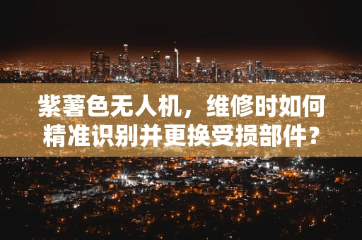 紫薯色无人机，维修时如何精准识别并更换受损部件？