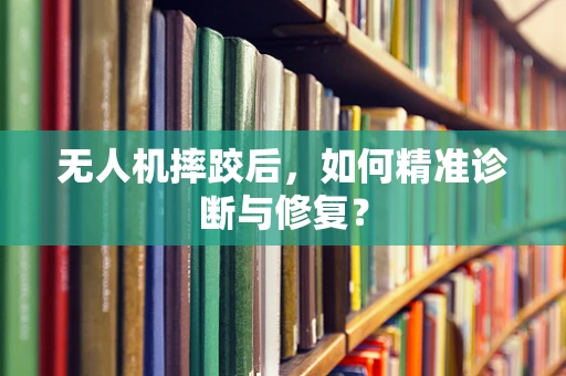 无人机摔跤后，如何精准诊断与修复？