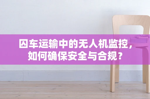 囚车运输中的无人机监控，如何确保安全与合规？