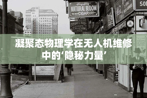 凝聚态物理学在无人机维修中的‘隐秘力量’