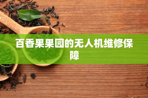 百香果果园的无人机维修保障