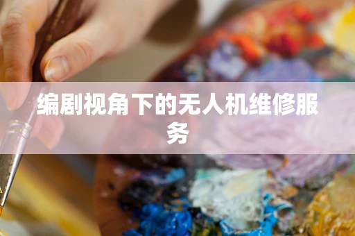 编剧视角下的无人机维修服务