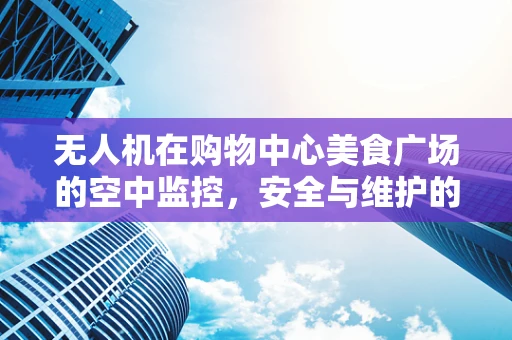 无人机在购物中心美食广场的空中监控，安全与维护的挑战？